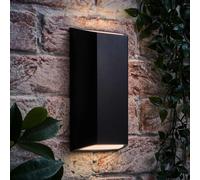 Outdoor Wall Light Fitting Integrated LED Up Down Light Garden Outside Lighting