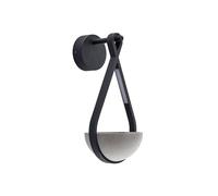 Outdoor Wall Light 'Florka' (Modern) in Silver Made of Aluminium (2 Light Sources,) from Lucande | Wall lamp for Exterior/Interior Walls, House, Terrace und Balcony