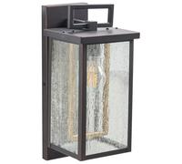 Beliani Outdoor LED Wall Light ROSALIE Gold, Gold