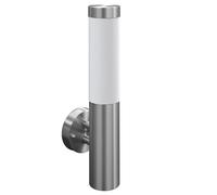 vidaXL RVS Walllamp Garden Light Fence Lamp for Indoor and Outdoors Waterproof