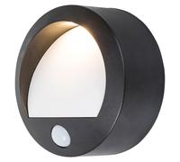 Outdoor Wall Light Rabalux LED 1.5W Black IP44 Amarillo