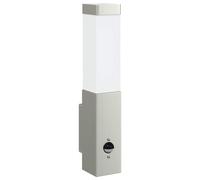 Outdoor Wall Light Stainless Steel and Plastic Lighting Sconce Garden vidaXL