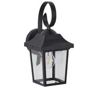Beliani Outdoor Wall Light Tangon Black