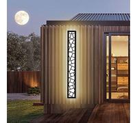Outdoor Wall Lights Long Wall Lamp LED Black Wall Sconce Modern Exterior Garden Light 32W Ip65 Waterproof Wall Lighting 3000K Indoor Aluminum Outdoor Porch Wall Lights For Terrace Garage,L100cm*1