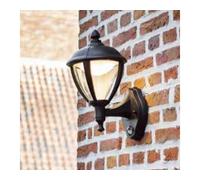 Outdoor Wall Lights - Modern Victorian Lanterns, LED, 240V, Black, 330 Lumen