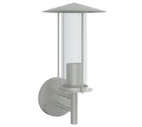 vidaXL Outdoor Wall Lights 2pcs Black Stainless Steel