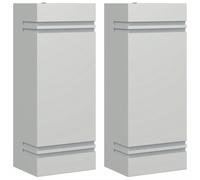 Outdoor Wall Lights Wall Lamps Garden Wall Lantern Stainless Steel vidaXL