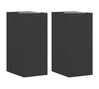 Outdoor Wall Lights Wall Lamps Wall Lantern Black Die-cast Aluminium vidaXL