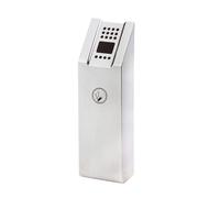 Outdoor Wall Mounted Ashtray, Stainless Steel Cigarette Ashtrays, Cigarette Disposal Tower - Commercial for Bar, Hotel, Mall, Train Station, Etc