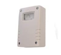 Outdoor Wall Mounted Photocell IP55 Dusk Till Dawn Automatic Day Night Light Sensor Switch Adjustable Timer Garden Garage Warehouse External Detector