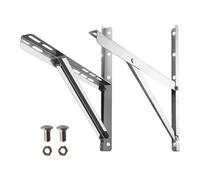 Outdoor Wall Mounting Bracket for Ductless Small Split HVAC Compressor Heat Pumps Systems Heavy Duty Wall Mount Outdoor Unit Mount