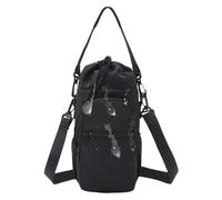 Outdoor Water Bottle Carrier - Compact Portable Pouch, Beverage Holder with Quick Reach, Flask Bag with Comfortable Strap, Travel Organizer, Bottle Tote for Gym Office School Hiking Adventures