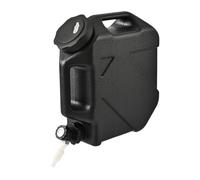 Outdoor Water Carrier - Portable Camping Tank, 10 L Water Storage, PE Material with Spigot Tap Leak-Can Design for BBQ, Picnic, Hiking, Garden Travel, Fishing Issues, Outdoor Activities
