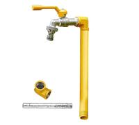 Outdoor Water Column 304 Stainless Steel Garden Faucet with Frost Protection for Irrigation 80cm 31in Yellow Weather Resistant Watering Solution