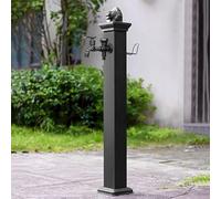 Outdoor Water Column Outdoor Frostproof Aluminium Bollard with Copper Tap for Garden and Terrace(A-112cm/44in)