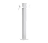 Outdoor Water Column with Faucet, Garden Landscape Decorative Water Tap, Freestanding Hydrant, Backyard Irrigation and Washing Station
