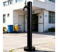 Outdoor Water Column with Key, Keyed Access Faucet, Locking Hose Bib, Prevent Unauthorized Access,for Hospitals Park Rental Apartment, Yard Hydrant(Height: 60cm/23.6in)