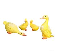 Outdoor Water Duck Ornaments Suitable For Courtyard Decoration, Crafted With Resin Material For Use Near Fountains, Ponds, And Gardens(yellow)