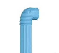 Outdoor Water Pipe Anti-Freezing Insulation Strip - 2m x 8cm Thermal Foam Tape for PVC, Copper & PEX Pipes, Noise-Reducing, for Easy-Cut, Weather-Resist(Blue)