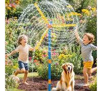Outdoor Water Sprinkler Toy, Sprinklers Toy With 360° Roating Spray Nozzles, Summer Backyard Garden Lawn Pool Play, 2 In 1 Water Sprinkler, Outdoor Water Summer Play Sets for Boys Girls (C)