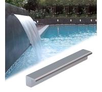 Outdoor Waterfall Feature for Enhancing Backyard, Garden, Deck, or Spa Areas, Durable Waterfall Spillway and Fountain Kit for Ponds and Pools