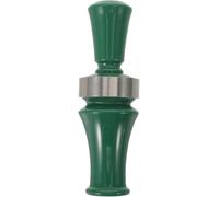 Outdoor Waterfowl Call Whistle for Hunting Green Plastic Duck and Goose Mimic Whistle Authentic Outdoor Hunting Accessory for Wildlife Game Calls