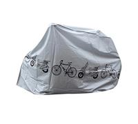 Outdoor Waterproof Bicycle Cover Bicycle Rain Storage 1 Piece Plant Covers (Clear, One Size)