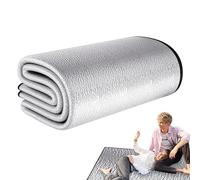 Outdoor Waterproof Camping Rug - Picnic & Sleeping Mat, Aluminum Foil Double-Sided | Portable Ground Pad With Handles, Storage Bag, Grommet Corners, Durable For Tent, RV, Beach, Hiking, Backpacking