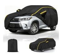 Outdoor Waterproof Car Cover Custom Fit for Land Rover Discovery 3 4 2004-2025 |Car Covers for Outside Storage Resists Tears Scratches Winter Full Garage Close Fitting Windproof Sun Dust