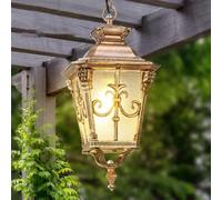 Outdoor Waterproof Chandeliers European Pendant Light Retro Garden Villa Personality Corridor Hanging Lamps with E27 Holder,Hallway Living Room Light Fixture