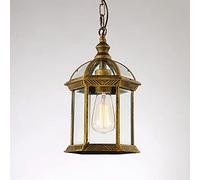 Outdoor Waterproof Chandeliers European Wall Lights Retro Garden Lights Villa Personality Creative Gazebo Corridor Hanging Lamps Farmhouse Vintage Lantern Hanging Porch Light Change for The Better