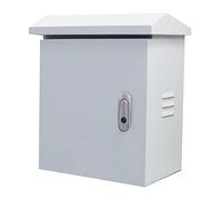 Outdoor Waterproof Electrical Junction Box - Weatherproof Wall-Mounted Stainless Steel Utility Enclosure, Large Project Box For Electrical Connections(Color-300 * 400 * 200Mm)