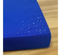 Outdoor Waterproof Garden Bench Cushion Pad - Non-Slip Thick Rectangle Soft Cushion with Zipper for 2-4 Seater Patio Swing Lawn and Dining Benches