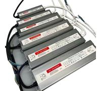 Outdoor Waterproof IP67 Lamp Lighting Transformers AC175-265V To DC 12V 24V LED Driver Power Supply 60W 100W 150W 200W 300W 600W(400Watts,DC12V)