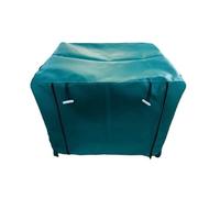 Outdoor Waterproof Large Generator Cover/Tent With Frame (Zip Left & Right Panel Green)