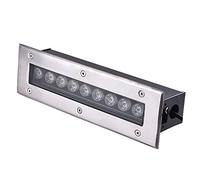 Outdoor Waterproof LED Ground Light - Rectangular In-Ground Spot Light for Garden Pathway Lighting Cool White 6000K Perfect for Landscape and Project Illumination.