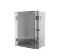 Outdoor waterproof plastic distribution box(220x170x110mm,Transparent)