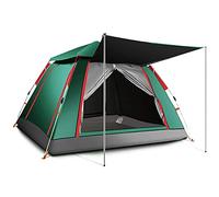 Outdoor Waterproof Pop Up Tent for 3-5 Persons, Portable Instant Camping Tent Anti UV Lightweight Waterproof For Beach BBQ Park Fishing Mountain House Sun Shade Shelter Canopy