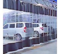Outdoor Waterproof PVC Tarp Curtains Weatherproof Partition Screen Windproof & Thermal Insulated for Pergola Porch Gazebo & Patio Custom Size (W*H: 2.5 * 3. 8.2 * 10.83ft)