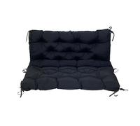 Outdoor Waterproof Swing Cushions,2-3 Seat Porch Bench Cushion Replacement Thick 4" Patio Furniture Cushion with Ties Loveseat Overstuffed Seat Pads for Patio,Porch, Garden,Backyard