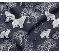 Outdoor Waterproof Taffeta Fabric by 10 Metre - Soimoi Animal Design Gray | UV Resistant | Ideal for Cushion Covers, Raincoats, Shower Curtains & More | 56" Width