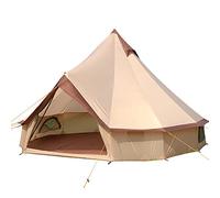 Outdoor Waterproof Tent,Family Camping Bell Tent,Luxury Yurt Tents with Sturdy Center & Door Pole and Space for 3-10 Person Camping Hiking Hunting Festival Party