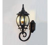 Outdoor Waterproof Vintage Wall Sconce E27 - Rustic Villa Courtyard Lantern, Exterior Corridor & Street Light, Weather-Resistant Wall Lamp for Gardens & Patios