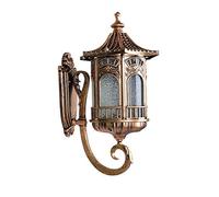 Outdoor Waterproof Wall Lamp - Vintage Retro Decorative Sconce for Garden, Villa & Gate - Creative Stylish Exterior Lighting Fixture