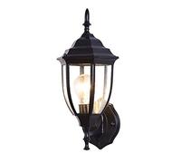 Outdoor Waterproof Wall Light, IP54 Aluminum Exterior Lantern for Garden, Courtyard, Cafes, Bars, Front Doors, E27 Fixture for Illumination and Decor