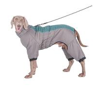 Outdoor Waterproof Windproof Pet Jacket Winter Warm Onesie Labrador French Bulldog German Shepherd Jacket Clothing Soft Comfortable Lightweight Dog Coat Clothing,D,2XL