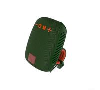 Outdoor Waterproof Wireless Speaker for Bicycles, Portable Design with Quick USB Charging (Green)