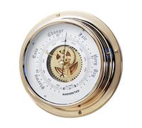 Outdoor Weather Instrument Sailing Accessory Brass Barometers 180mm Maritimes Barometers Marine Weather Stations