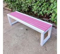 Outdoor Weather-Resistant Garden Bench Heavy-Duty 500kg Capacity Perfect for Patio Park Lawn Dining Area School - 100cm/39.3in Long