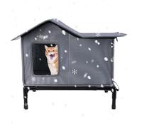 Outdoor Weatherproof Cat Kennel - Waterproof Winter Pet Shelter | Outdoor Cat Bed | Suitable for Garden Terrace Balcony Garage Home Indoor Rabbits Kittens Soul